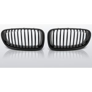 Grillen set | BMW 5-Serie F10 sedan / F11 touring 2010- | glanzend zwart