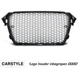 Grill | Audi | A4 11-15 4d sed. / A4 Avant 11-15 5d sta. | RS-Style | ABS Kunststof zwart Glanzend