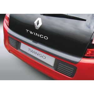 Achterbumper Beschermer | Renault Twingo 2014- | ABS Kunststof | zwart