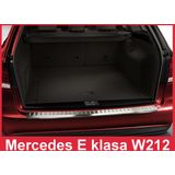 Achterbumperbeschermer | Mercedes-Benz | E-klasse Estate 13- 5d sta. | RVS rvs zilver Zijdeglans