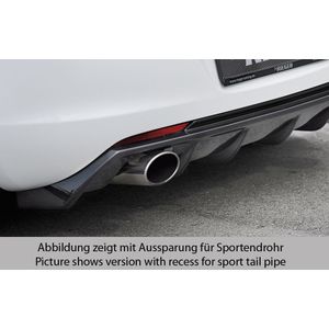 Rieger diffuser | Astra J: 11.08-09.12 (tot Facelift) - 5-drs., Hatchback | stuk carbonlook abs | Rieger Tuning