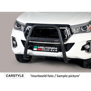 Pushbar | Toyota | RAV4 06-09 5d suv. | zwart High Medium Bar RVS