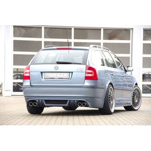 Rieger einddemper, Skoda Octavia (1Z), 4x76mm, Typ 16 | Octavia (1Z) | stuk rvs | Rieger Tuning