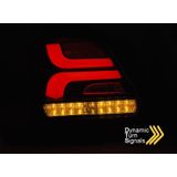 Achterlichten | Suzuki | Swift 17- 5d hat. | LED | Dynamic Turn Signal | LED BAR rood en smoke