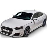 Cup Spoilerzwaard | Audi | A5 Cabriolet 20- 2d cab. / A5 Coupé 20- 2d cou. / A5 Sportback 20- 5d hat. | type F5 | facelift | ABS-kunststof | Glanzend zwart