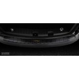 Achterbumperbeschermer | Volkswagen | Caddy Combi 04-10 4d mpv. / Caddy Combi 10-15 4d mpv. / Caddy Combi 15- 5d mpv. | Ribs | RVS zwart