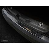 Achterbumperbeschermer | Volkswagen | Caddy Combi 04-10 4d mpv. / Caddy Combi 10-15 4d mpv. / Caddy Combi 15- 5d mpv. | Ribs | RVS zwart