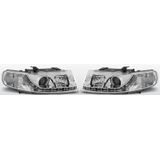 Koplampen LED DRL | Seat Leon/Toledo 1999-2004 | chroom