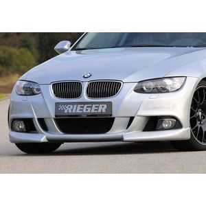 Rieger voorbumper | 3-Serie E92: 09.06-02.10 - Coupé (tot Facelift)  3-Serie E93: 03.07-02.10 - Cabrio (tot Facelift) | stuk ongespoten abs | Rieger Tuning