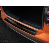 Achterbumperbeschermer | Volkswagen | T-Cross 18- 5d hat. | Ribs | RVS zwart