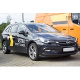 Achterbumperbeschermer | Opel | Astra Sports Tourer 16- 5d sta.  | RVS rvs zilver