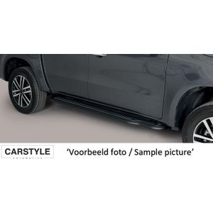 Side Bars | Honda | CR-V 15- 5d suv. | RVS zwart Pedana