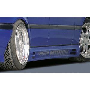 Rieger side skirt | C-Klasse (W202): 00.93-06.97 (tot model 97), 07.97- (vanaf model 98) - Sedan, T-model | r stuk ongespoten abs | Rieger Tuning