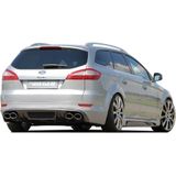 Rieger einddemper, li./re., Ford Mondeo (BA7) Turnier | Mondeo (BA7): 03.07-09.10 (tot Facelift) - Turnier  2,0l Benzine (107kW), 1,8l Diesel (74kW), 2,0l Diesel (96/103kW), 2,2l Diesel (147 KW) 2,0l Ecoboost 176 KW | stuk rvs | Rieger Tuning