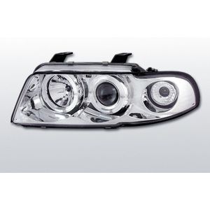 Koplampen Angel Eyes | Audi A4 B5 1994-1998 | LED | chroom