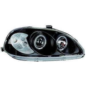 Koplampen Angel Eyes | Honda Civic 2/3/4-deurs 1995-1999 | LED |zwart