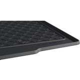 Rubber kofferbakmat | Skoda | Kamiq 19- 5d suv. | lage laadvloer | zwart | Gledring