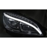 Koplampen | Mercedes-Benz | C-klasse 07-11 4d sed. W204 / C-klasse Estate 07-11 5d sta. | LED | Tube Light chroom