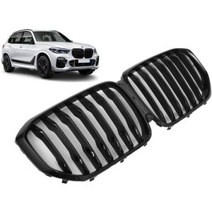 Nieren | BMW | X5 18- 5d suv. G05 | M-Performance Look | grillen set | Glanzend zwart| 04