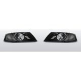 Koplampen | Skoda Octavia II 2004-2008 | zwart