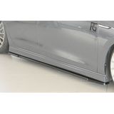 Side skirt aanzetstuk | Volkswagen Golf 7 2012-2020 / Golf 8 Hatchback 2020- / Seat Leon (5F) 2013-2020 | stuk | rechts | glanzend | Rieger Tuning