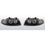 Koplampen Angel Eyes | Audi A4 B5 1994-1998 | zwart