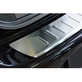 Achterbumperbeschermer | Seat Altea XL 2006- RVS ribbed