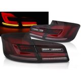 Achterlichten | BMW | 5-serie 10-13 4d sed. F10 / 5-serie 13-17 4d sed. F10 LCI | LED | Dynamic Turn Signal | LED BAR | rood en smoke