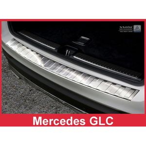 Achterbumperbeschermer | Mercedes GLC-Klasse (X253) 2015- | geprofileerd/ribben