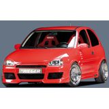 Rieger voorbumper | Corsa B: 02.93-09.96 (tot model 97), 11.96- (vanaf model 97) - 3-drs., 5-drs. | stuk ongespoten abs | Rieger Tuning