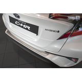 Achterbumperbeschermer | Toyota | C-HR 16-20 5d suv. | RVS rvs zilver