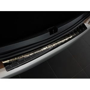 Achterbumperbeschermer | Dacia | Duster 18- 5d suv. | RVS zwart Zijdeglans