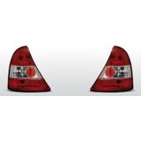 Achterlichten | Renault Clio 2 1998-2001 | rood / wit