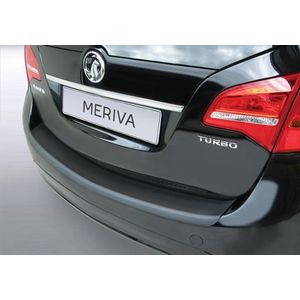 Achterbumper Beschermer | Opel Meriva B 2010- excl. OPC | ABS Kunststof | zwart