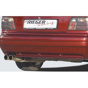 Rieger achteraanzetstuk Sport-Look | 3er E36 - Cabrio, Coupé, Lim., Touring | stuk ongespoten abs | Rieger Tuning