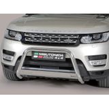 Pushbar | Land Rover | Range Rover Sport 13- 5d suv. | RVS rvs zilver Medium Bar CE-keur