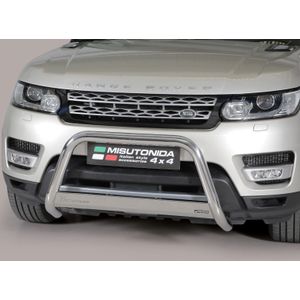Pushbar | Land Rover | Range Rover Sport 13- 5d suv. | RVS rvs zilver Medium Bar CE-keur