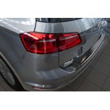 Achterbumperbeschermer | Volkswagen Golf Sportsvan 2014- | RVS zwart