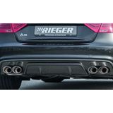 Rieger Einddemper links/rechts, Audi A5 (B8) Sportback | A5 (B8/B81): 06.07-07.11 (tot Facelift), 10.11- (vanaf Facelift) - Sportback | stuk rvs | Rieger Tuning