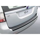 Achterbumper Beschermer | Saab 9-3 Estate 2005- | ABS Kunststof | zwart