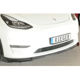 Frontspoiler | Tesla | Model Y | pre-facelift | Rieger Tuning | glanzend zwart
