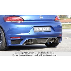 Rieger achteraanzetstuk | Scirocco 3 (13): 08.08-04.14 (tot Facelift) - 2-drs. | stuk ongespoten abs | Rieger Tuning