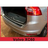 Achterbumperbeschermer | Volvo | XC60 13-17 5d suv. | RVS zwart Zijdeglans