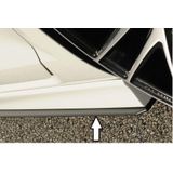 Rieger side skirt aanzetstuk | VW Golf 7 VII R / R-Line 2013-2017 | ABS | Rechts