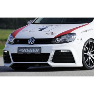 Rieger voorbumper | VW Golf 6 VI incl. GTI/GTD 2008-2012 | ABS | Opties: KLS