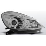 Koplampen Angel Eyes | Renault Clio 2005-2009 | chroom