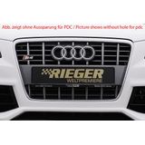 Grill Audi S4 (B8), platiniumgrau | A4 (B8/B81): 11.07-12.11 (tot Facelift)  A4 S4 (B8/B81): 11.08-12.11 (tot Facelift) | stuk abs | Rieger Tuning