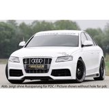 Grill Audi S4 (B8), platiniumgrau | A4 (B8/B81): 11.07-12.11 (tot Facelift)  A4 S4 (B8/B81): 11.08-12.11 (tot Facelift) | stuk abs | Rieger Tuning