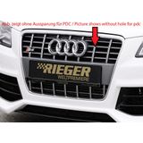 Grill Audi S4 (B8), platiniumgrau | A4 (B8/B81): 11.07-12.11 (tot Facelift)  A4 S4 (B8/B81): 11.08-12.11 (tot Facelift) | stuk abs | Rieger Tuning