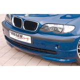 Rieger Frontspoiler | 3-Serie E46 02.02 vanaf facelift lim touring | stuk ongespoten abs | Rieger Tuning